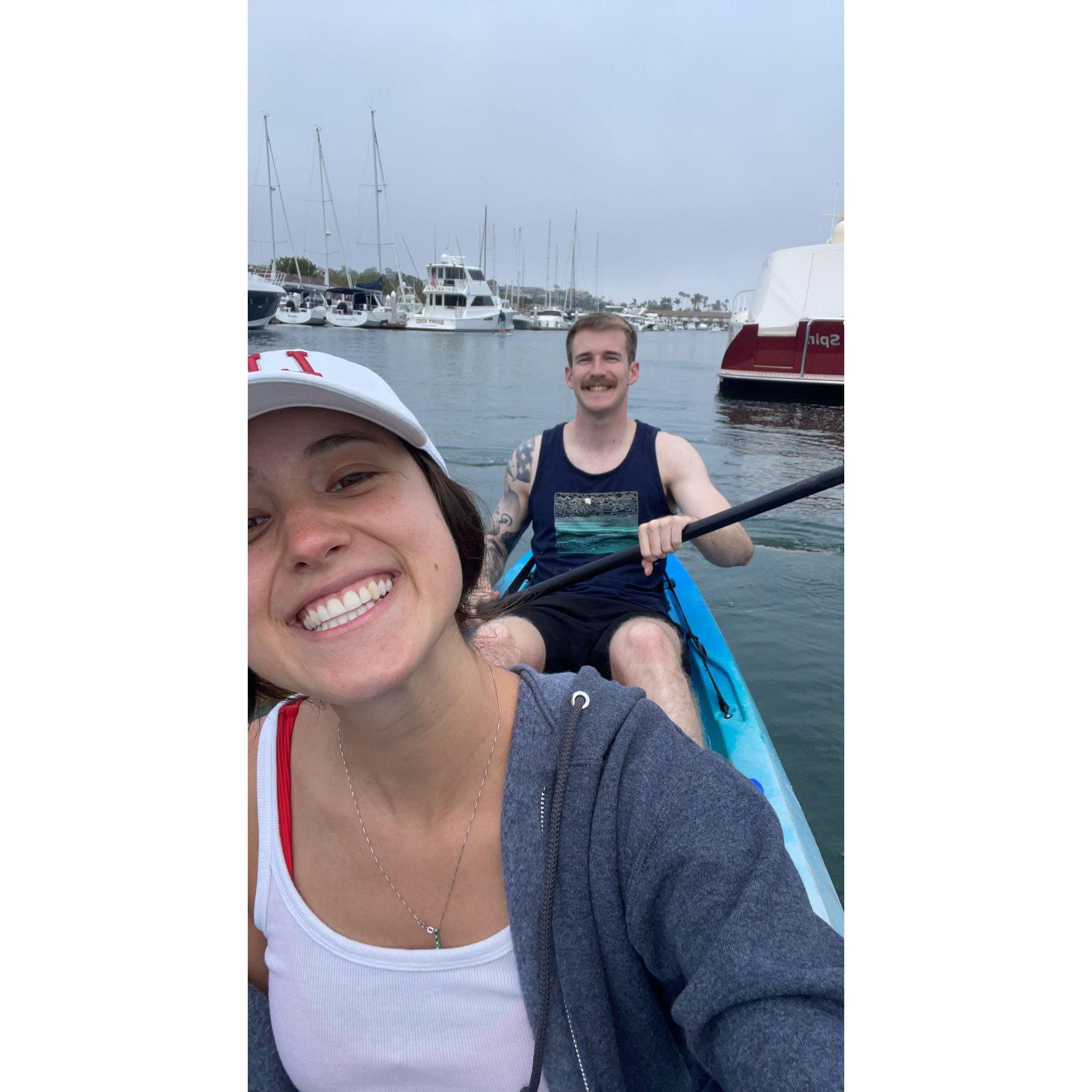 Kayaking