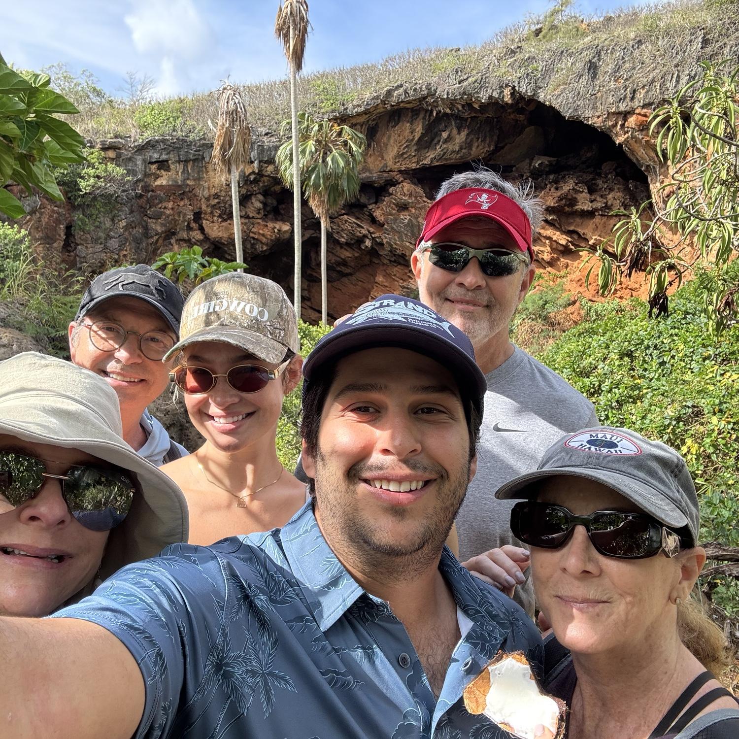 Gav is not a fan of this picture (so no one tell him you saw it). But it’s one of the few we have from our family trip to Hawaii with Sopa and Gavin’s parents!