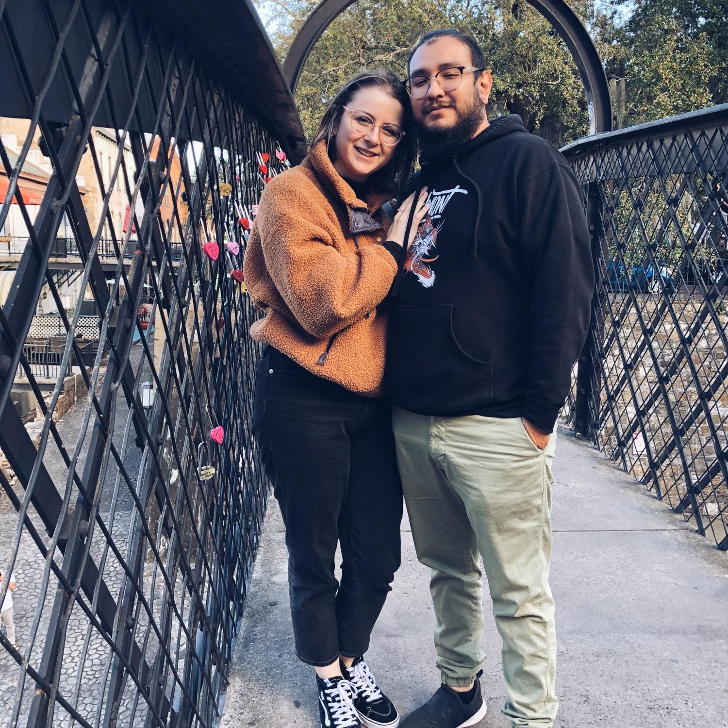 The love bridge in Savannah, GA (2022)