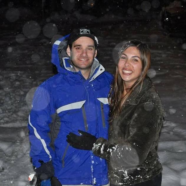 The One frolicking in the snow in Big Bear!