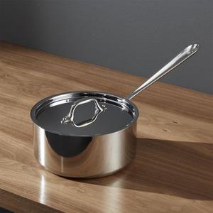 All Clad - All-Clad ® d3 Stainless Steel 3-qt. Saucepan with Lid