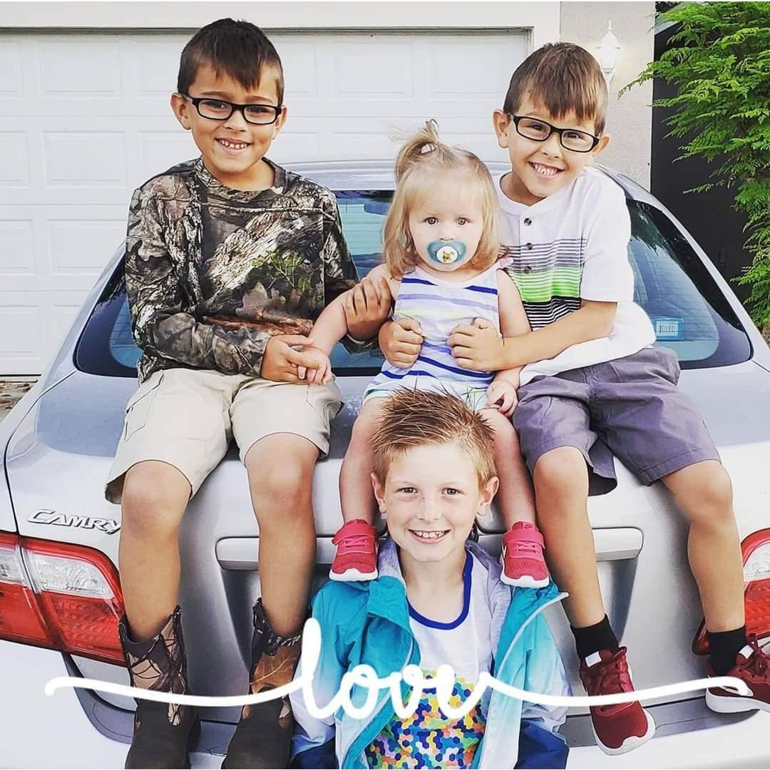 Elijah, Lylah, Keeten and Landon. Loves of our lives <3