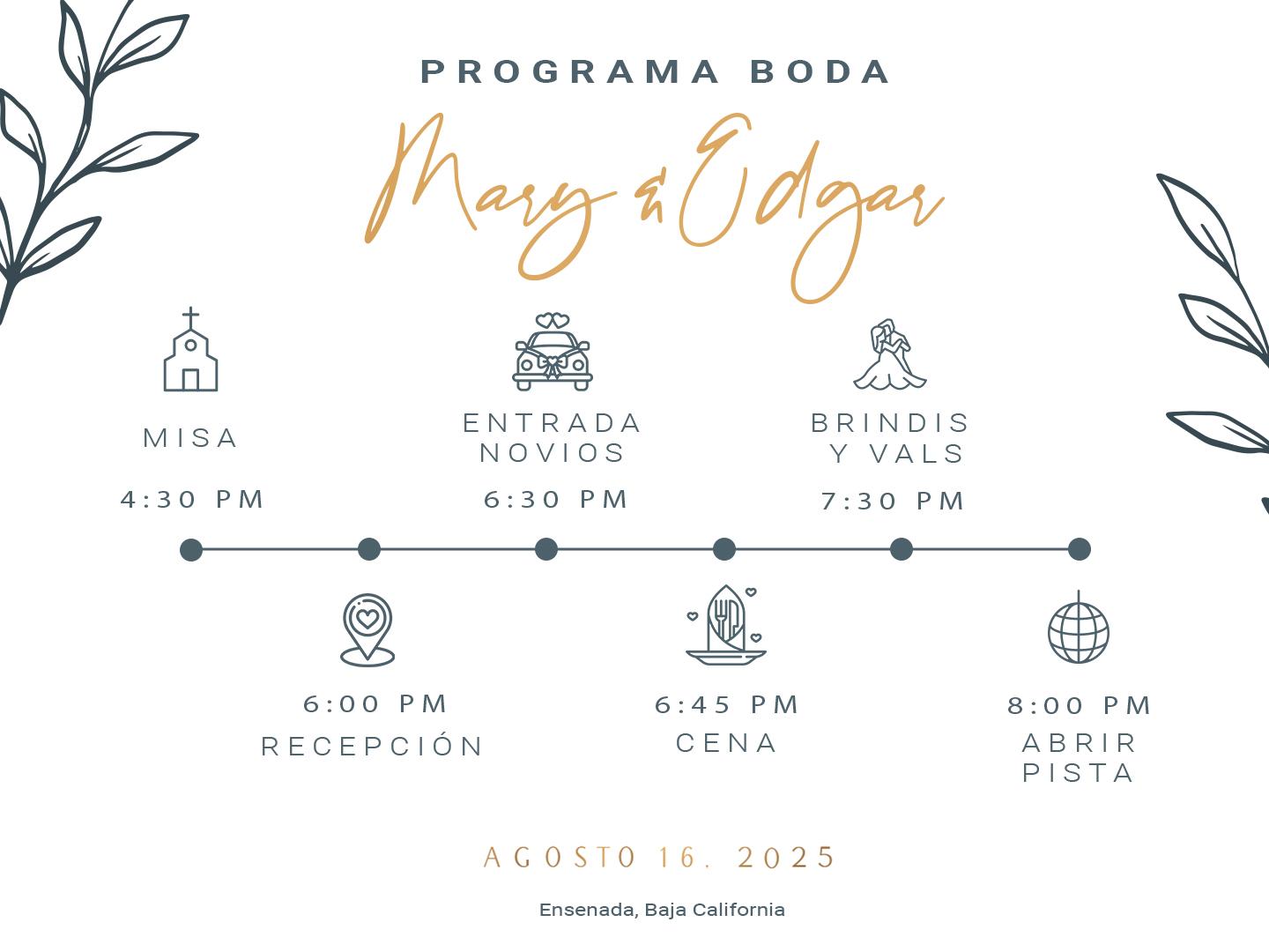 The Wedding Website of Edgar Luna and Mary Avila