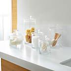 Set of 5 Glass Canisters