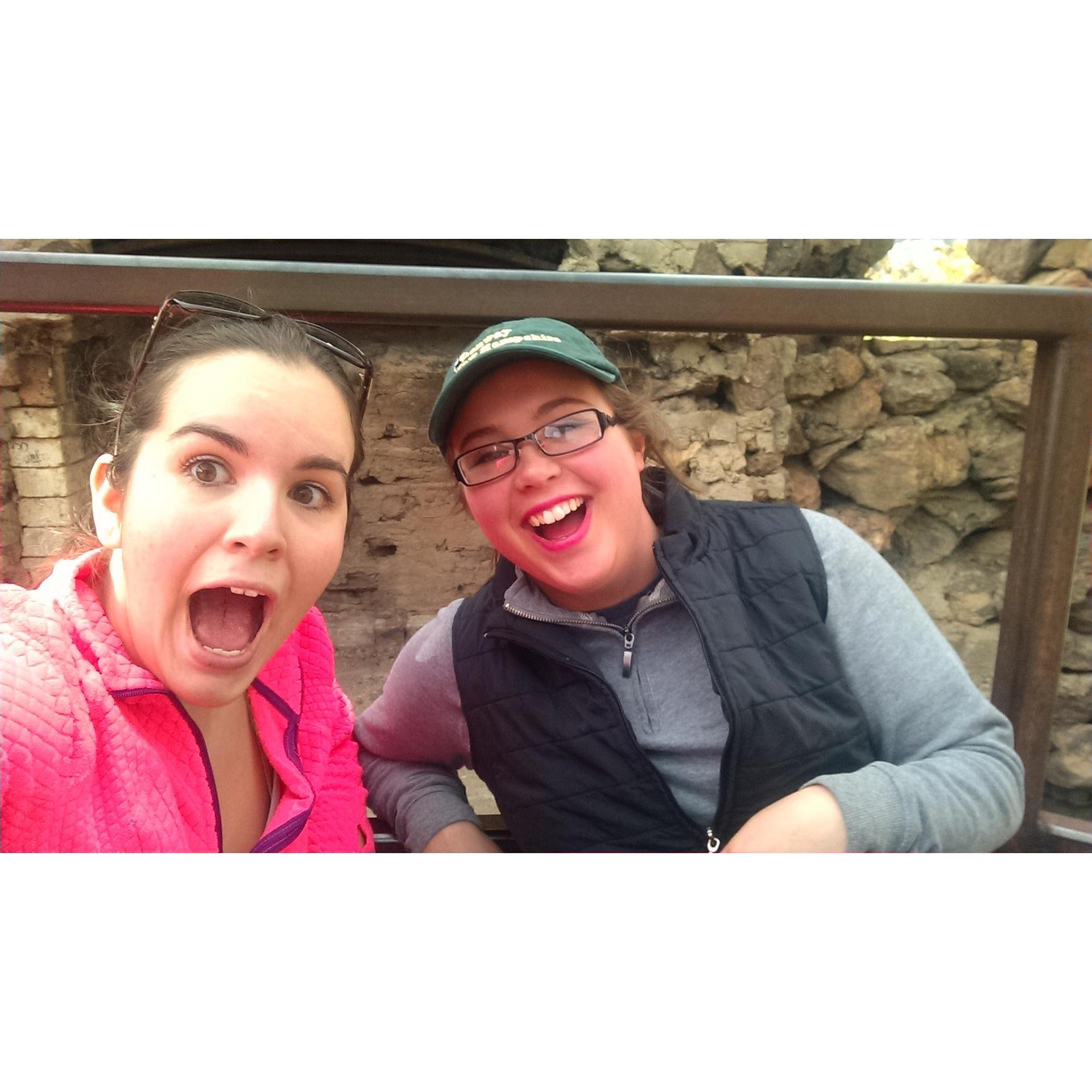 Jaeger and I when she came to visit me in CO