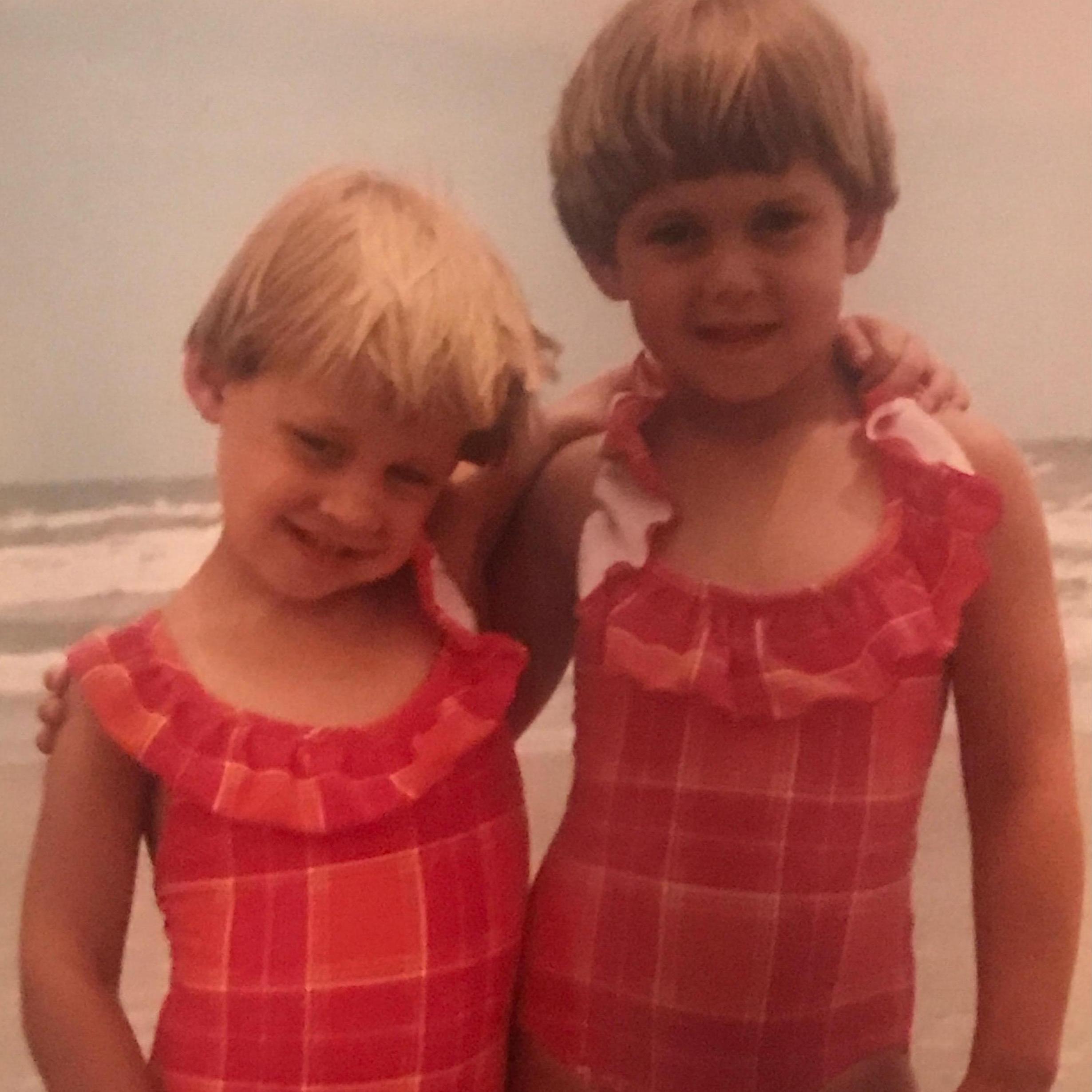 Coleman and Caroline (maid of honor) in their younger years!
