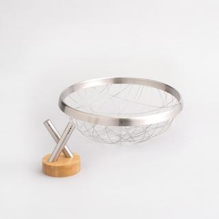 Tabletop Salt & Pepper and Bread Basket Set