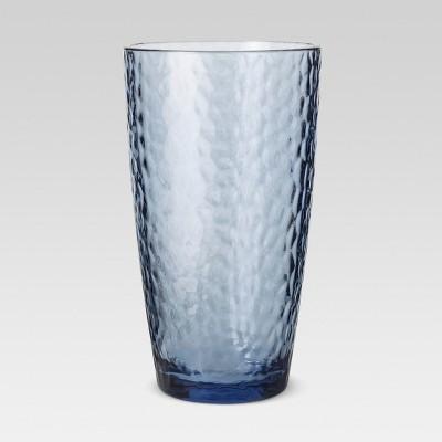 Plastic Textured Tall Tumbler 18oz Blue - Threshold™