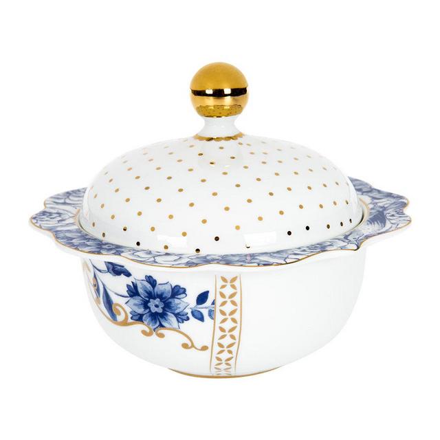 Royal White Sugar Bowl
