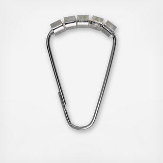 Easy Roller Shower Hook, Set of 12