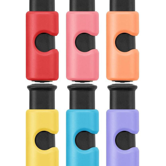 Mr. Pen- Squeeze and Lock Bread Bag Clips, 6 Pack, Squeeze and Lock Bread Clips, Bag Clips for Food Storage, Snack Clips for Food Packages, Food Clips for Bags, Plastic Bag Clip, Food Bag Clips