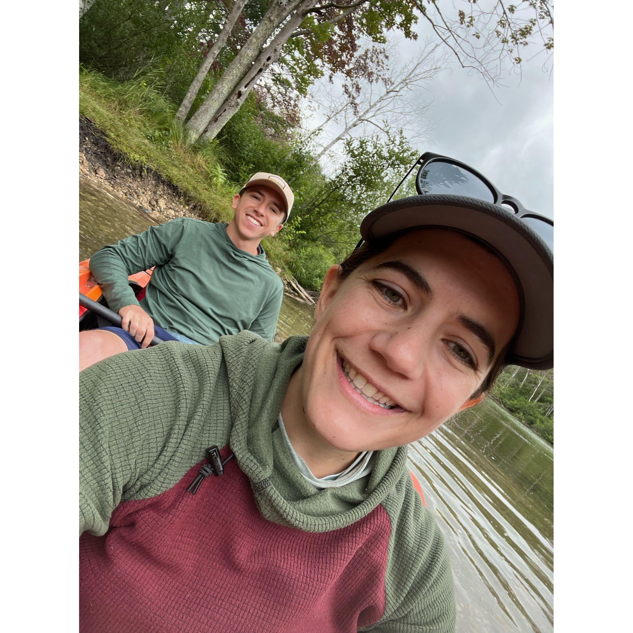 Kayaking in Michigan