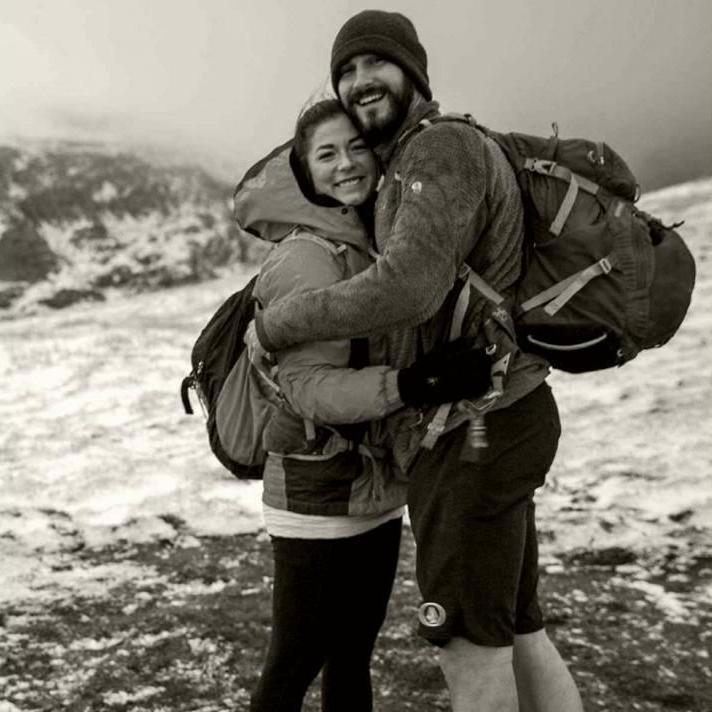 We especially love each other when we are cold on top of 14ers...