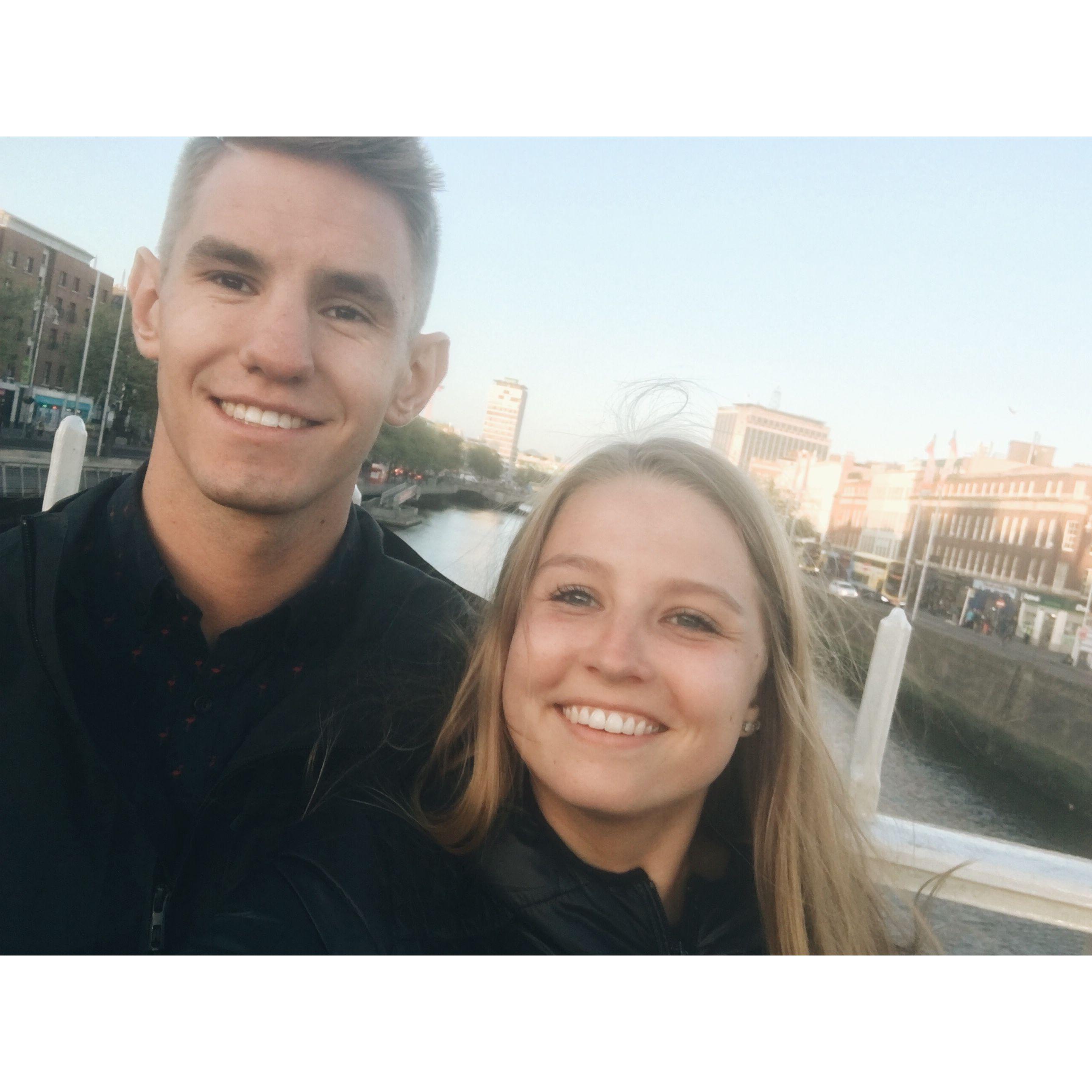 Reunited in Dublin after 5 months apart - May 2017
