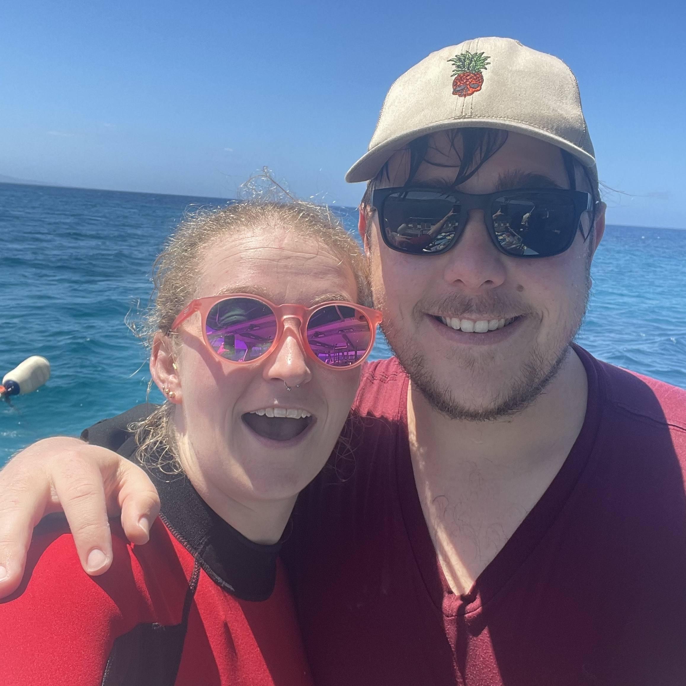 Our first vacation together