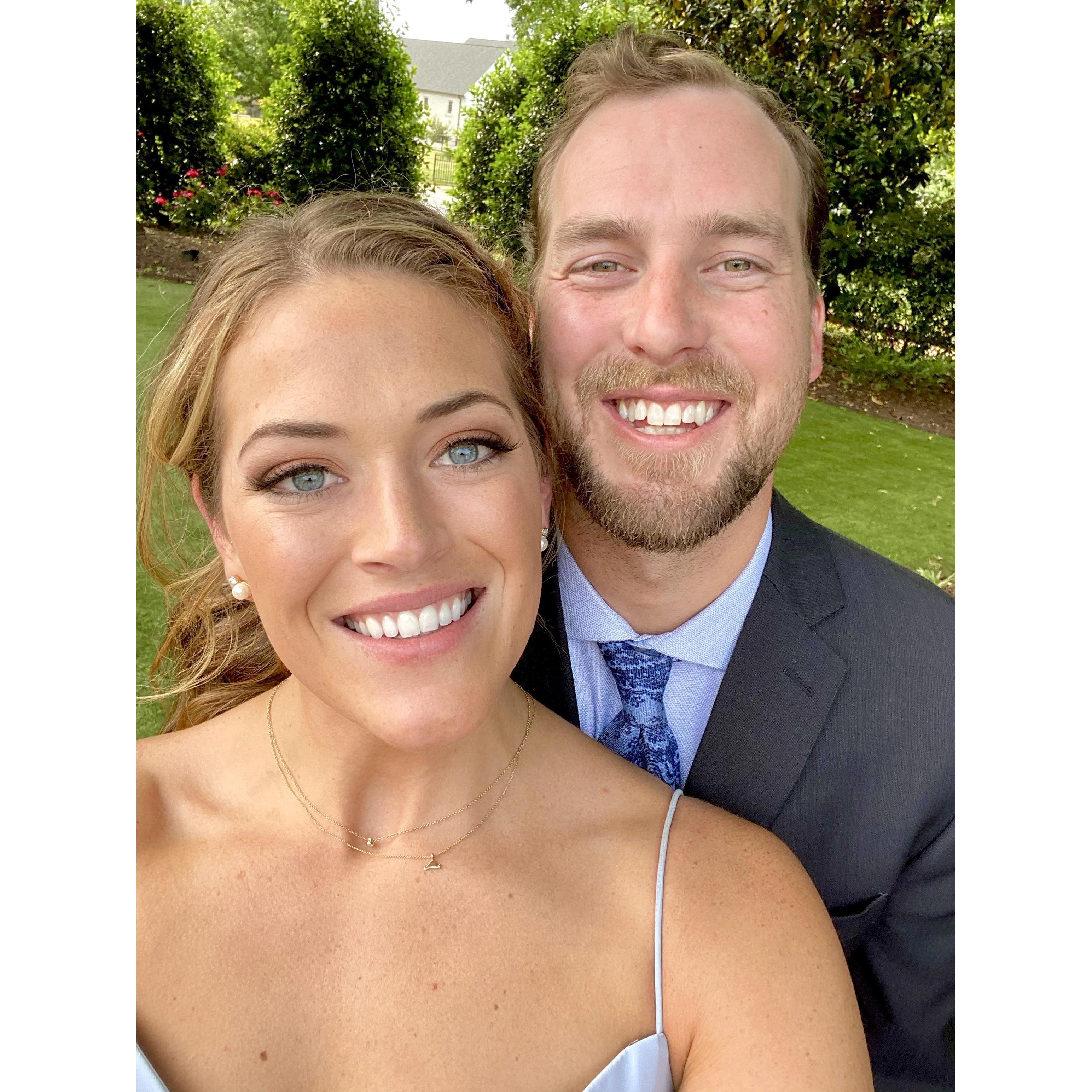 Celebrating Mr. and Mrs. Yokum!
