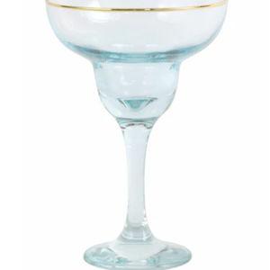 Turquoise Margarita Glass
