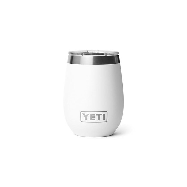 YETI Rambler 10 oz Wine Ceramic Lined Tumbler, White