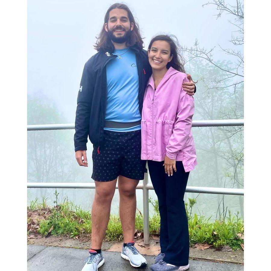 Moments after we got engaged on the summit of Kennesaw Mountain!