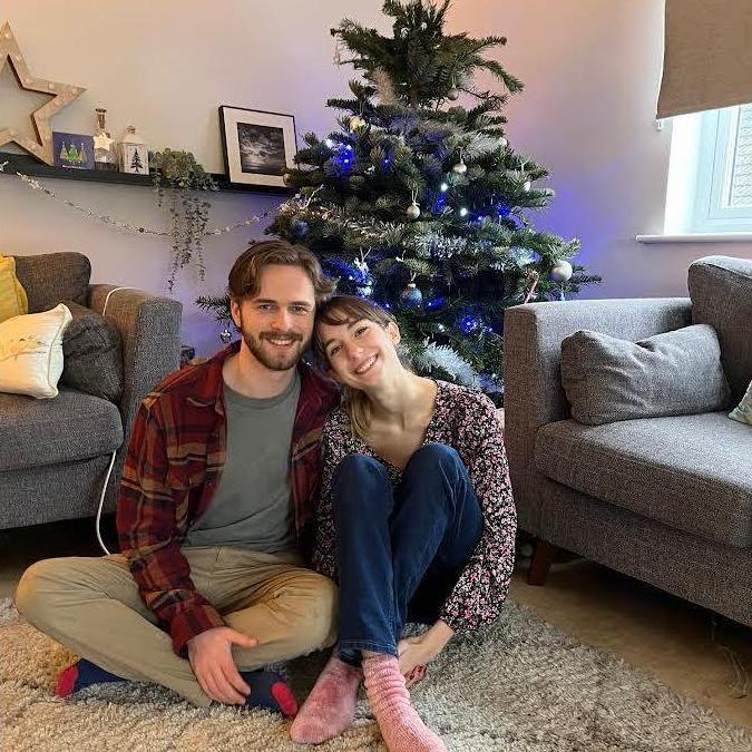 our first Christmas together (in the same country!)