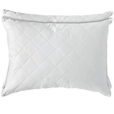 Standard/Queen 2pk Quilted Natural Comfort Feather Bed Pillow - Sealy