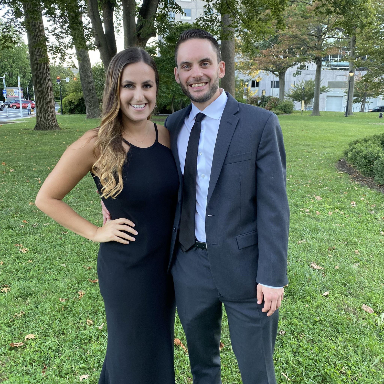 First time going to a wedding as each other's plus ones! October 2021.