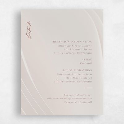 Beige Modern Wedding Enclosure - Asher