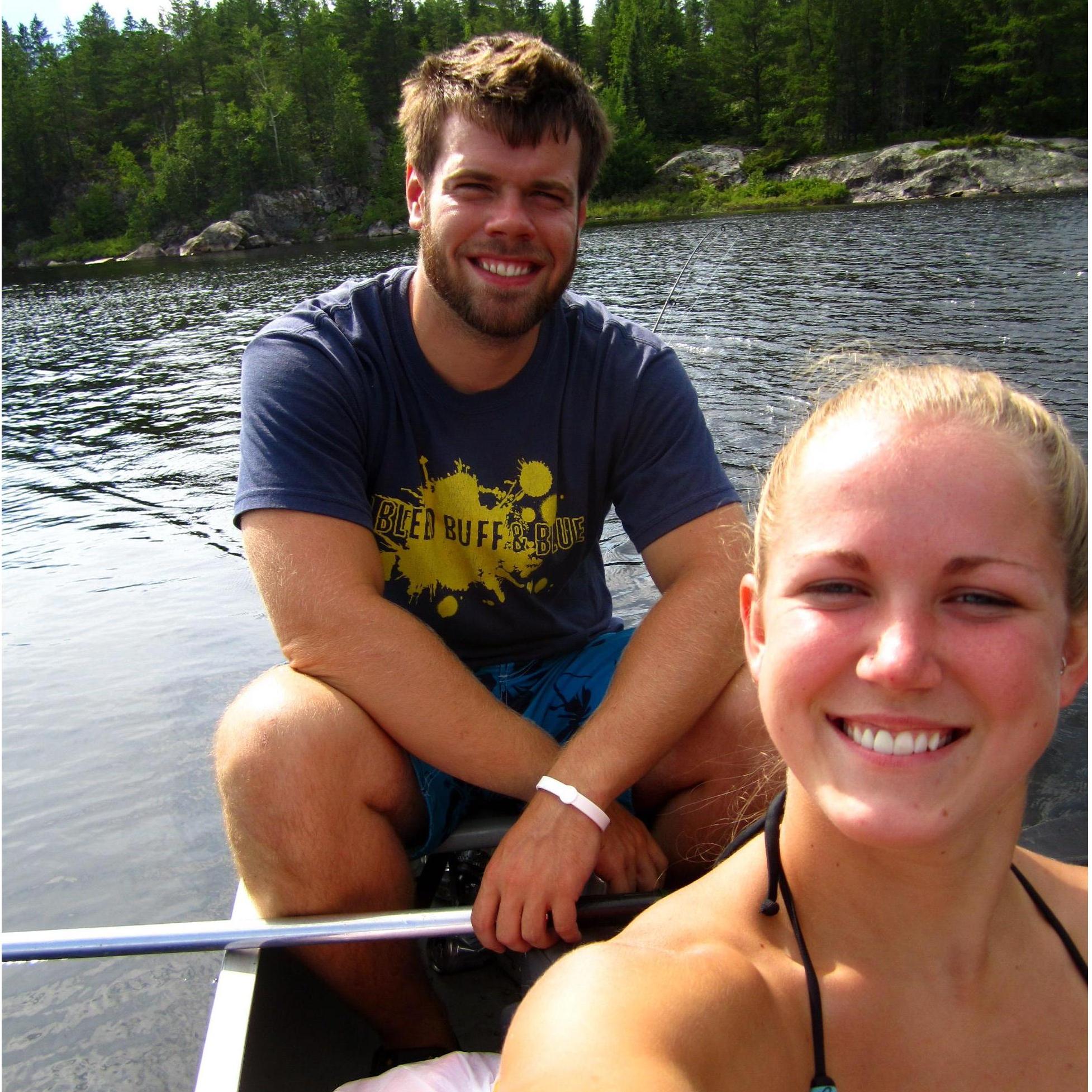 Canoeing up in BWCA