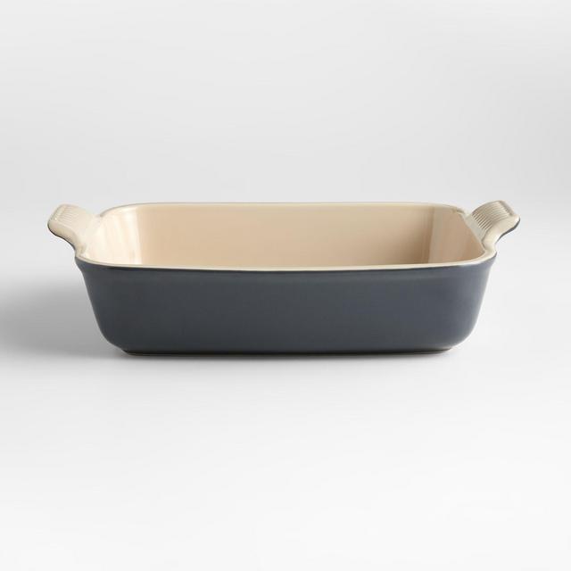 Le Creuset ® 10"x7" Heritage Graphite Rectangle Baking Dish