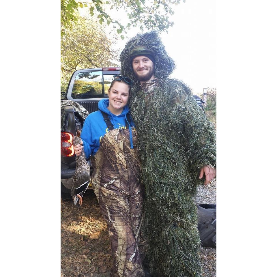 First time duck hunting.