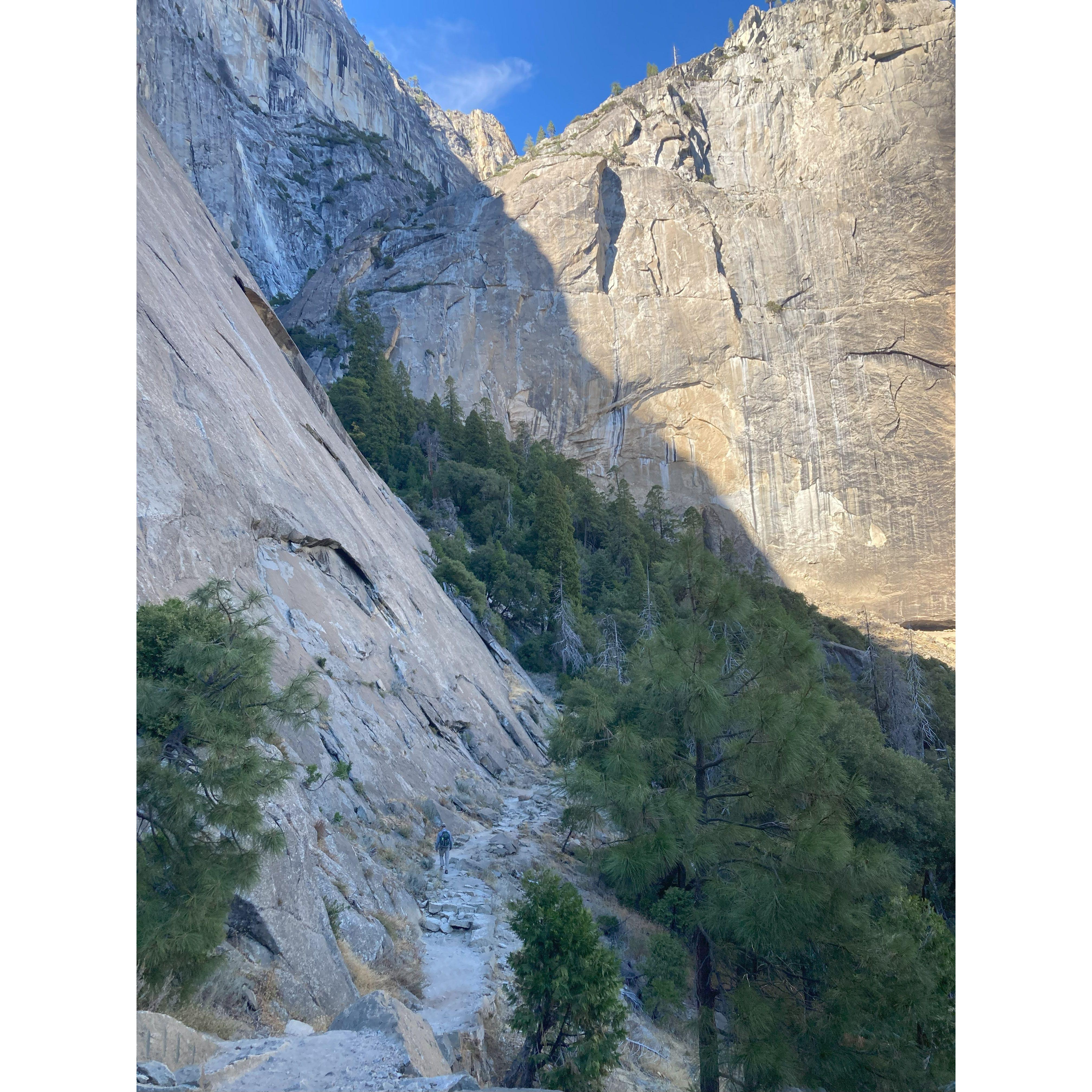 Yosemite National Park; Backpacking trip
