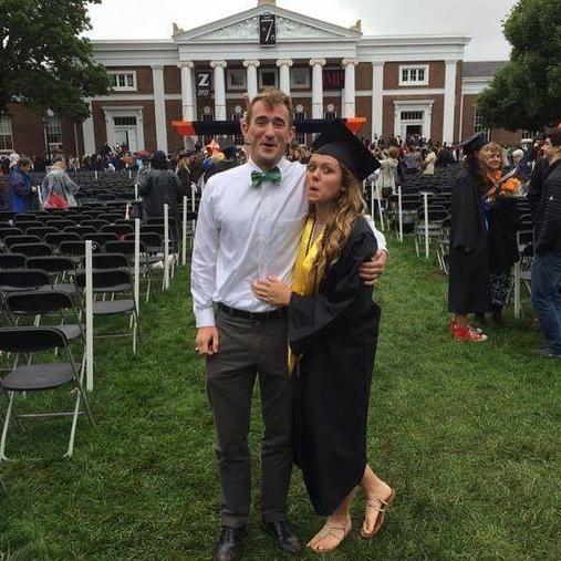 We attended each others' graduations and Bobby got an Honorary UVA degree
