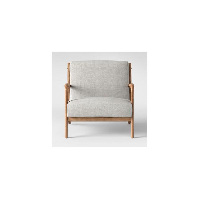Esters Wood Arm Chair - Light Gray - Project 62™