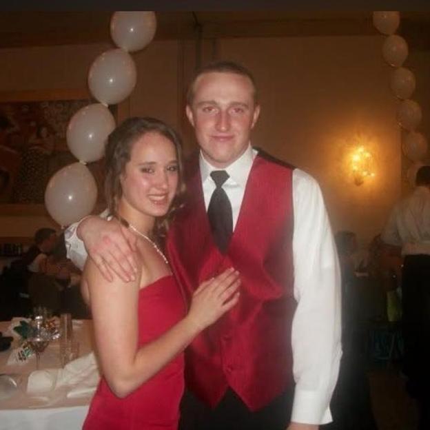 May 2011 - At CJ's junior prom in high school