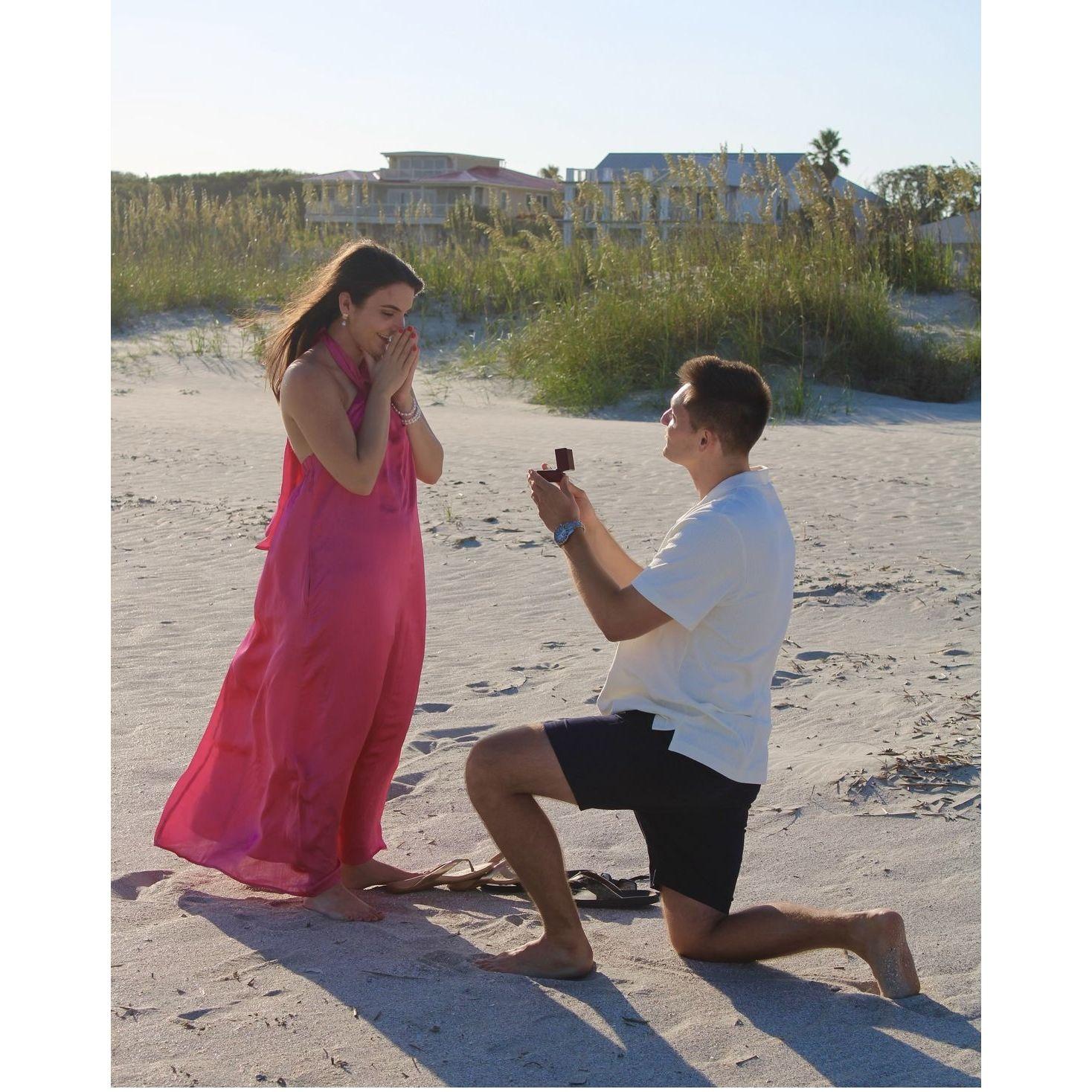 Proposal at Isle of Palms on 7/3/2024!