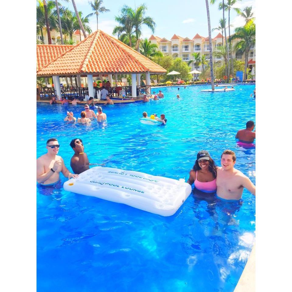 Visiting the Dominican Republic with friends!
