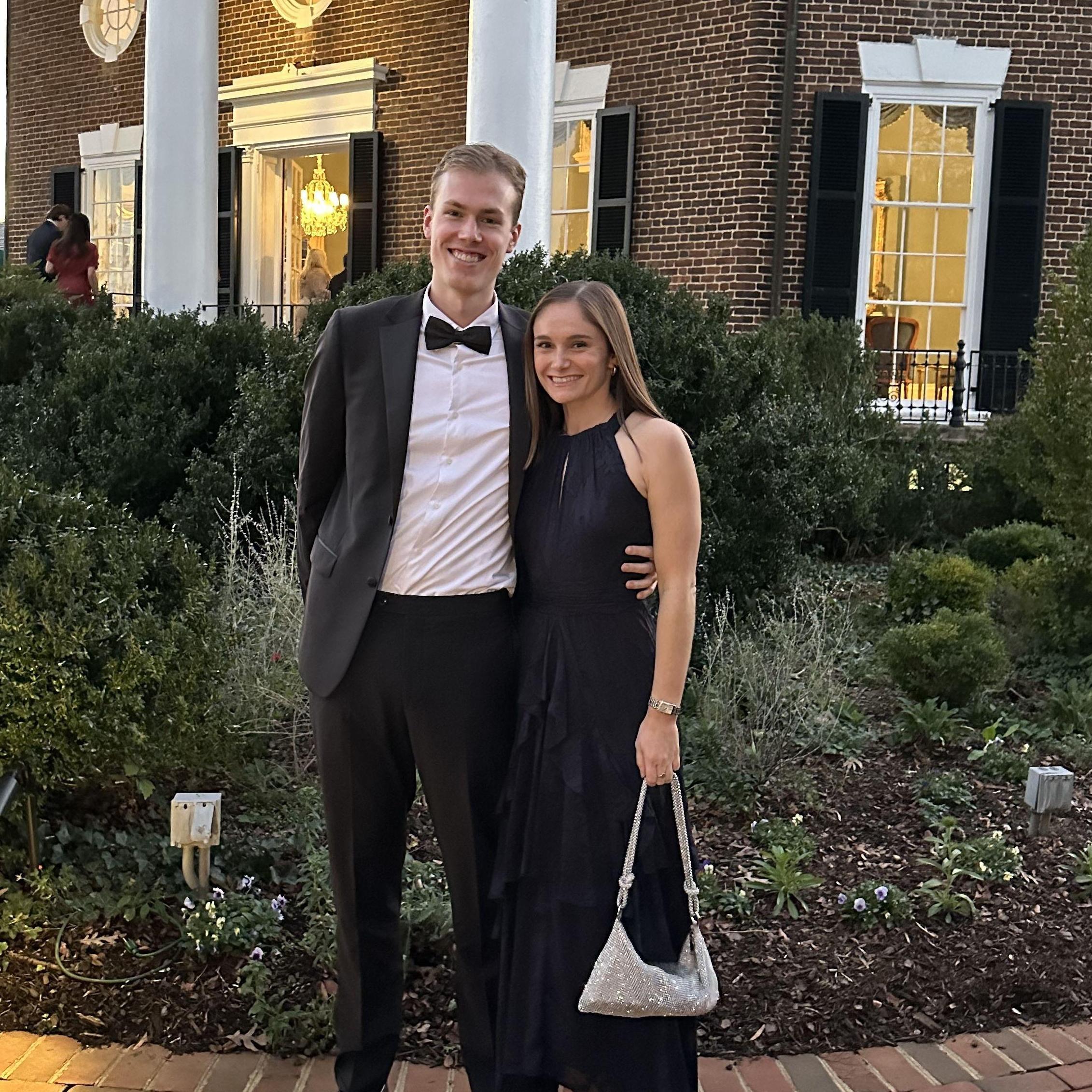 Celebrating Hamilton & Pete's wedding last November in Charlottesville, VA