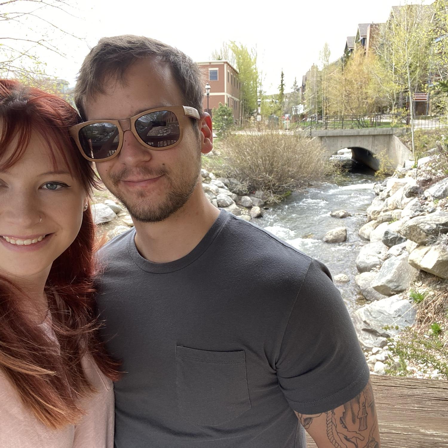The summer after they began dating, Rachel and Josh took a trip to Breckenridge, CO and had fun exploring together