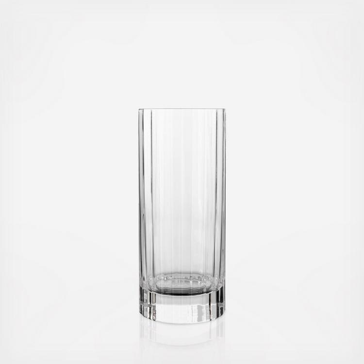 Luigi Bormioli Mixology 16.25 oz Textures Hi-Ball Drinking Glasses