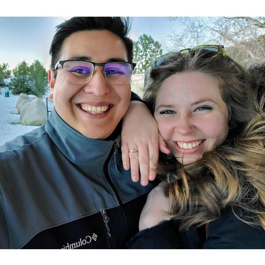The afternoon he proposed!