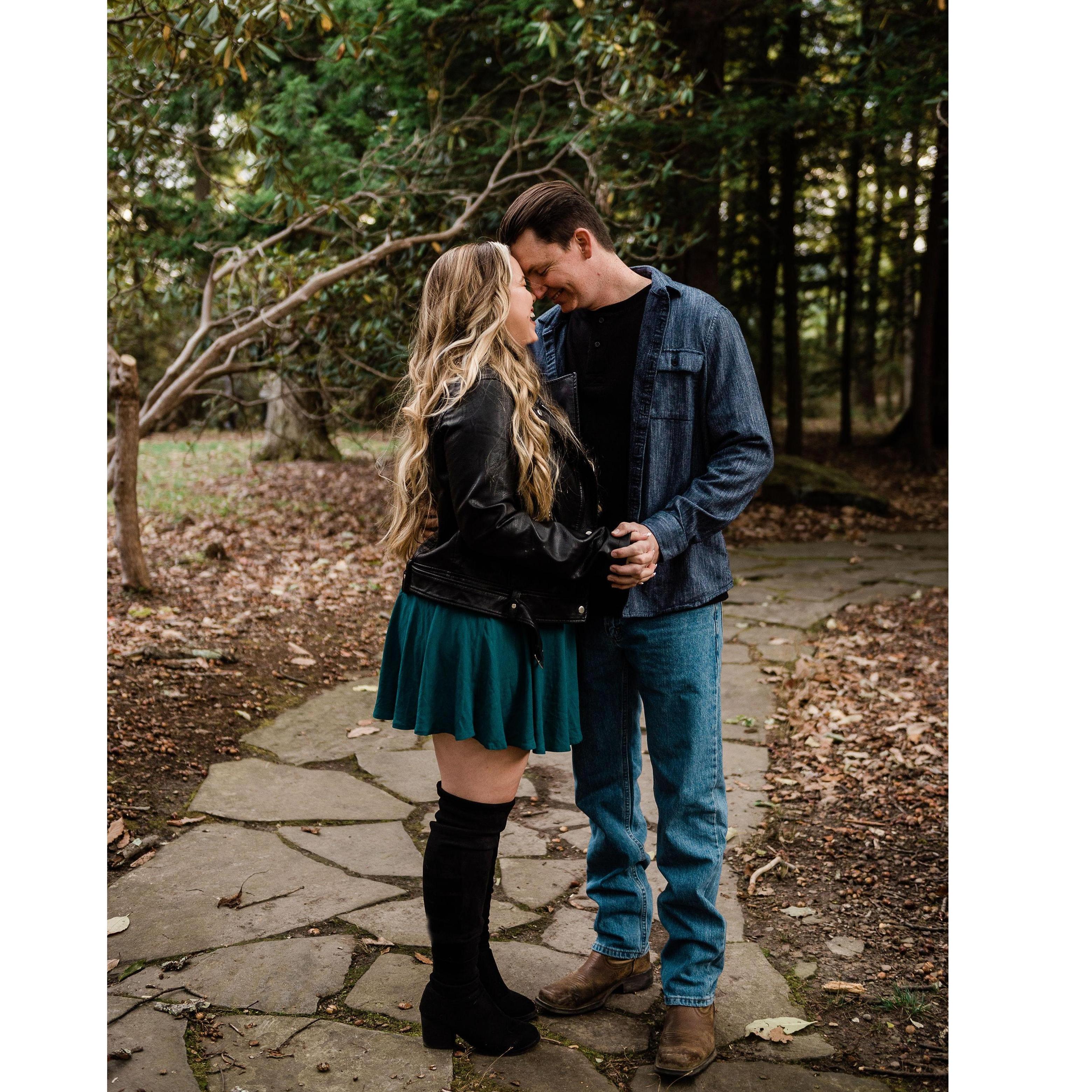 One of our engagement pictures
