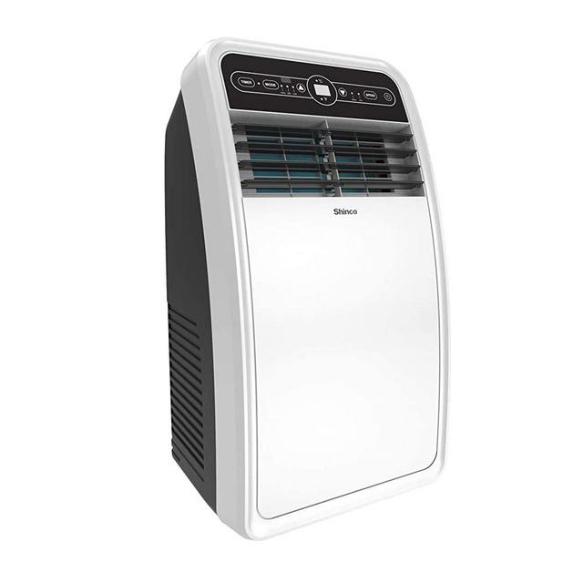 Shinco 8,000 BTU Portable Air Conditioner with Built-in Dehumidifier Function, Fan Mode, Quiet AC Unit Cools Rooms up to 200 sq.ft, LED Display, Remote Control, Complete Window Mount Exhaust Kit
