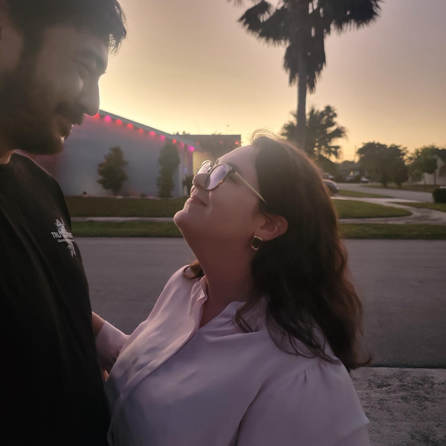Aww, they’re in love.