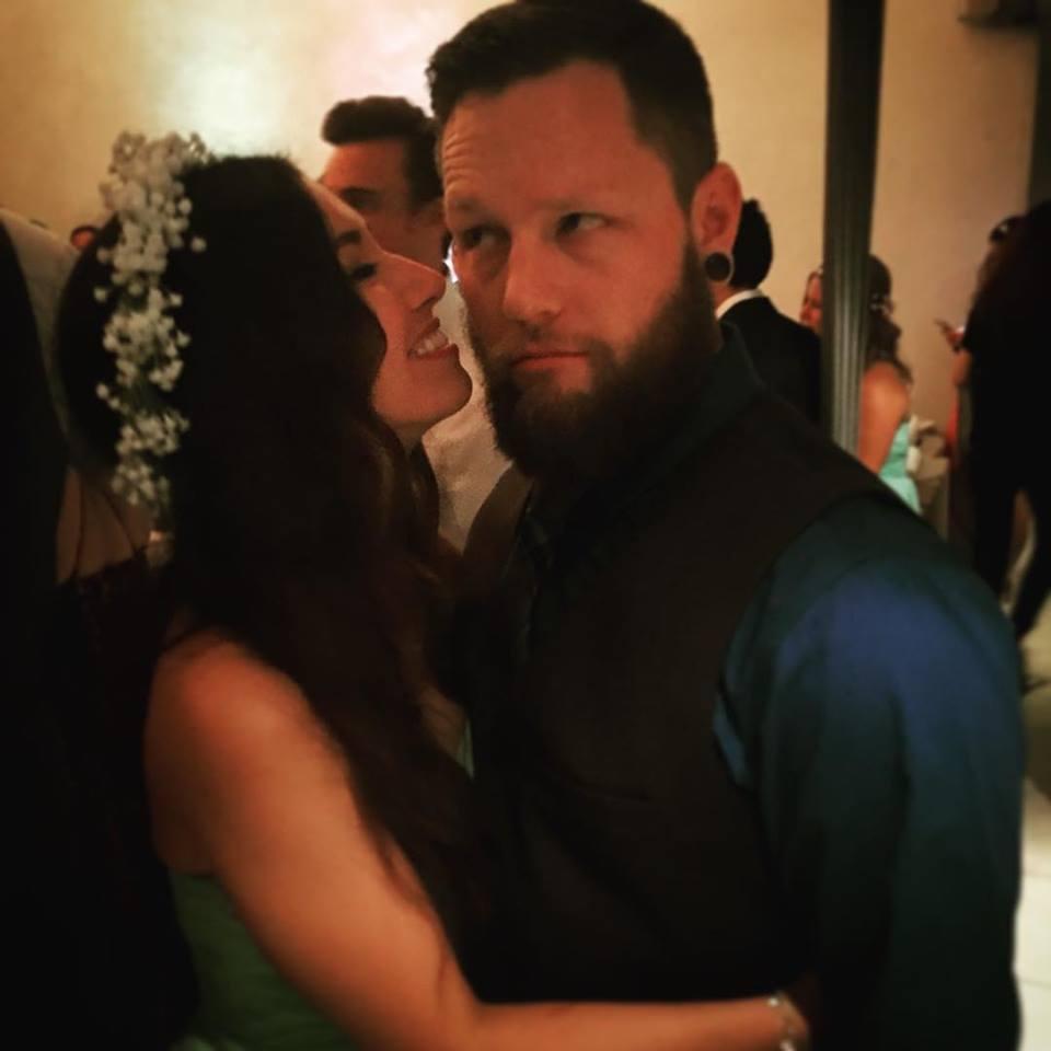 At our friends' Cambria and Jerry's wedding