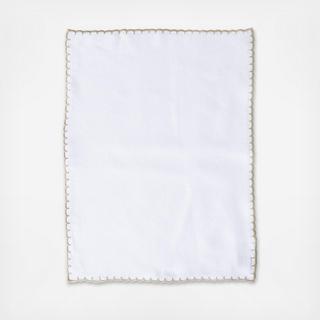 Whipstitch Placemat with Stitched Edges