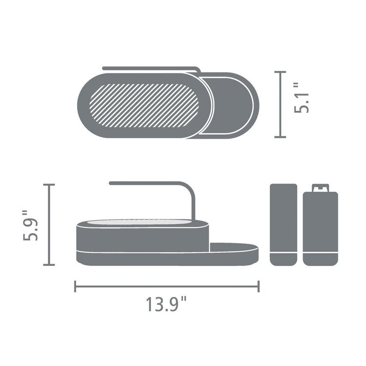 Brabantia, SinkStyle Organiser 3-Piece Soap Squeezer Set | Zola