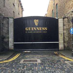 Honeymoon tour of the Guinness factory