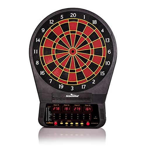 Arachnid Cricket Pro Tournament-quality Electronic Dartboard with Micro-thin Segment Dividers for Dramatically Reduced Bounce-outs and NylonTough Segments for Improved Durability and Playability