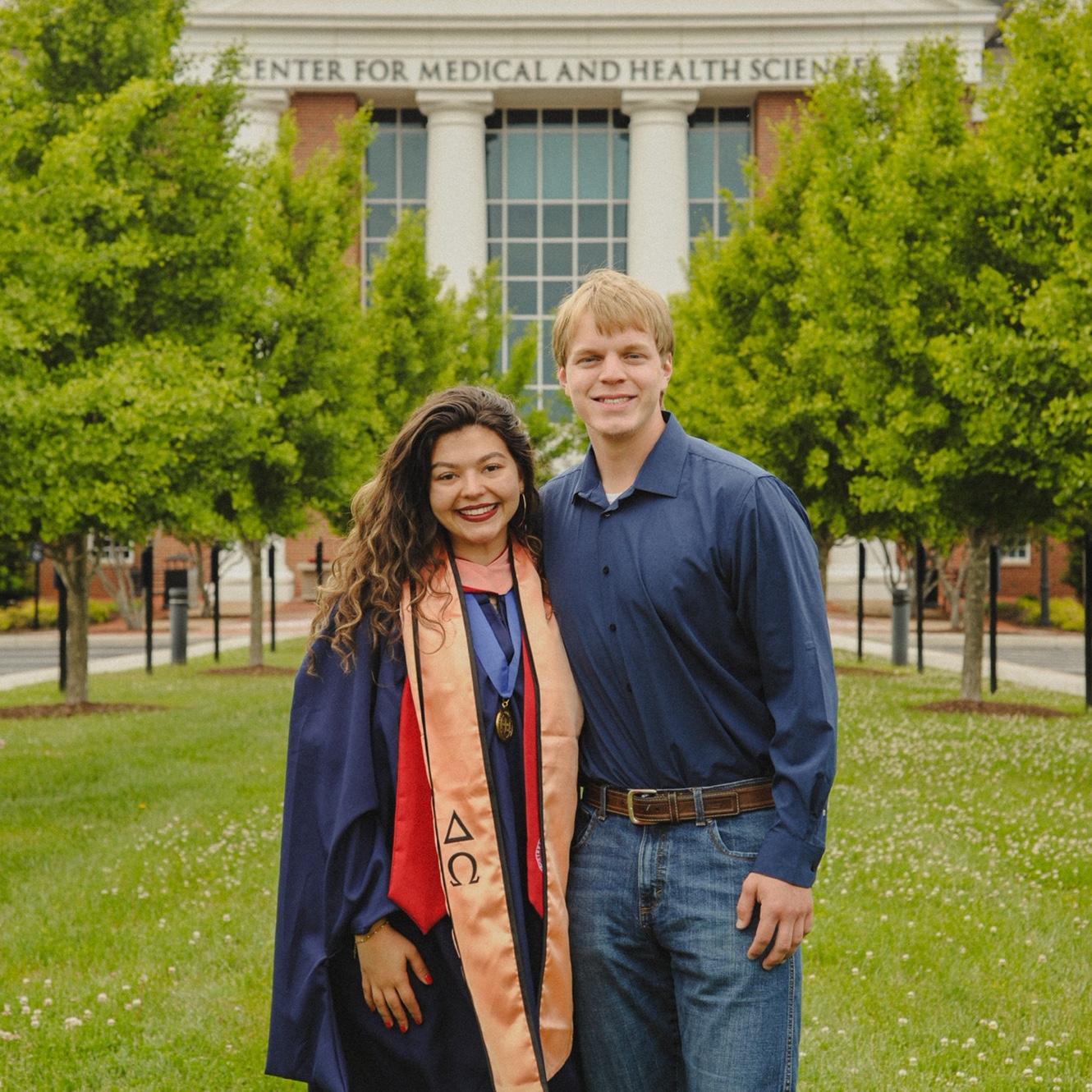 Katieโs Master of Public Health graduation from Liberty University