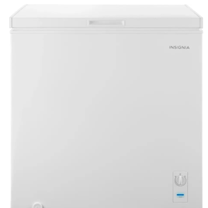Insignia™ - 5.0 Cu. Ft. Garage Ready-Chest Freezer - White